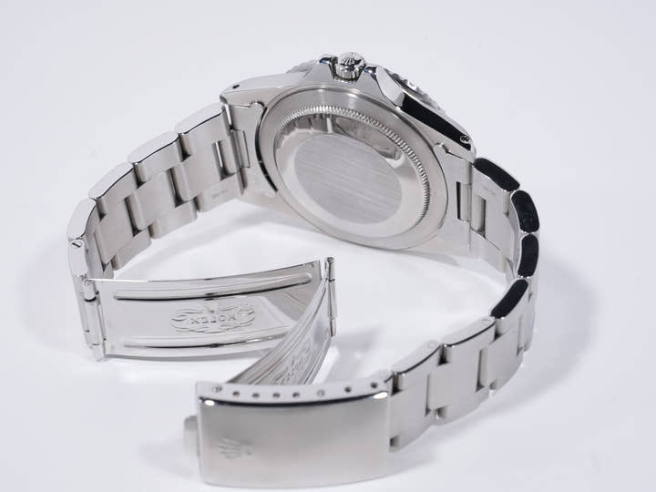 ロレックス GMTマスター Ref.1675 ステンレススチール ブラック文字盤 オイスターブレスレット 中古 25nua7xb