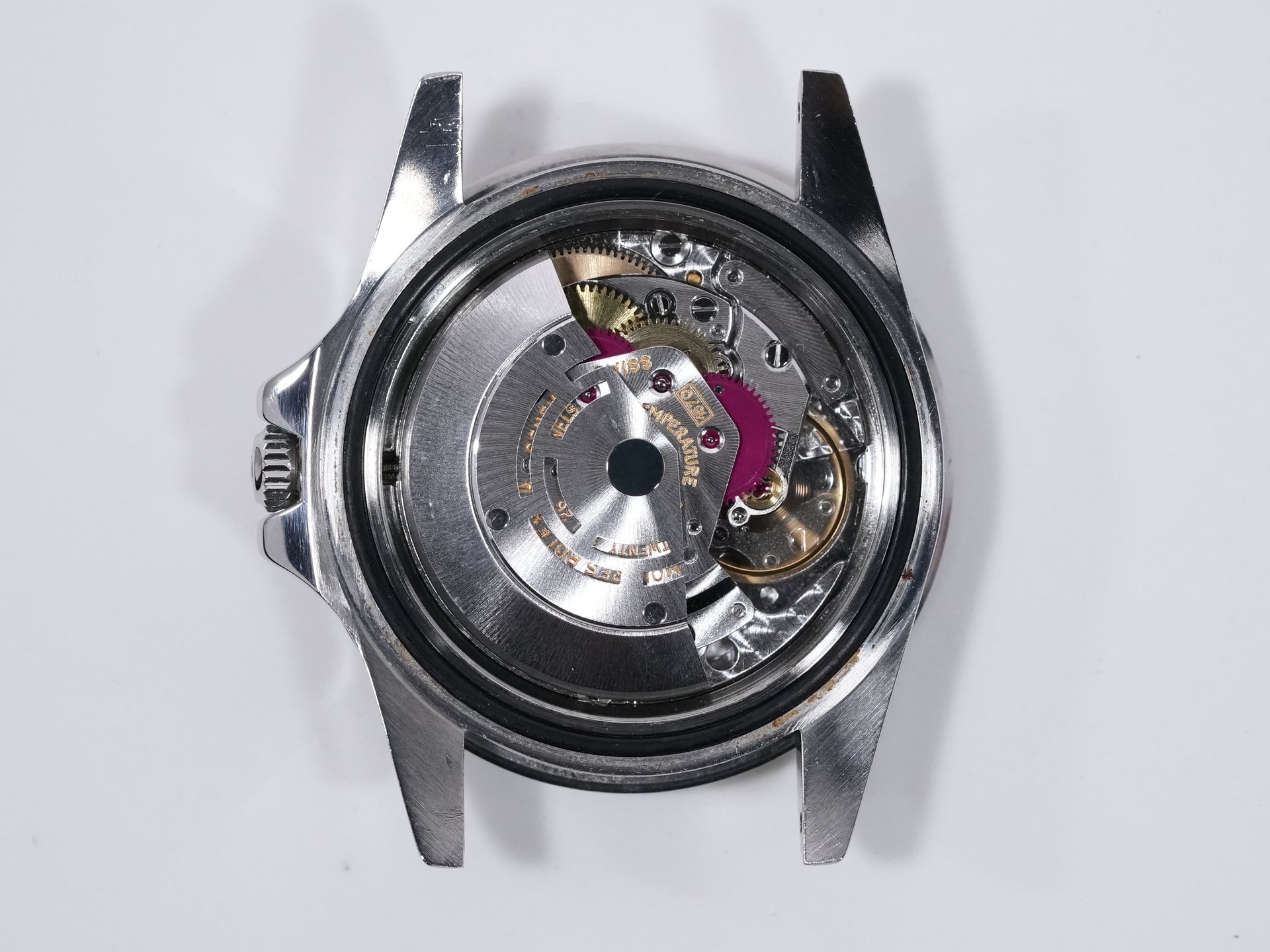 ロレックス GMTマスター Ref.1675 ステンレススチール ブラック文字盤 オイスターブレスレット 中古 25nua7xb