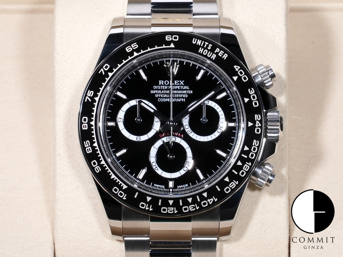 Rolex Daytona Ref. 126500LN Stainless Steel Black Dial, Unused.  (9dpt3ftz appears to be an internal reference number and not part of the product description)