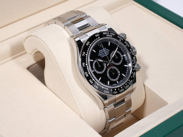 Rolex Daytona Ref. 126500LN Stainless Steel Black Dial, Unused.  (9dpt3ftz appears to be an internal reference number and not part of the product description)