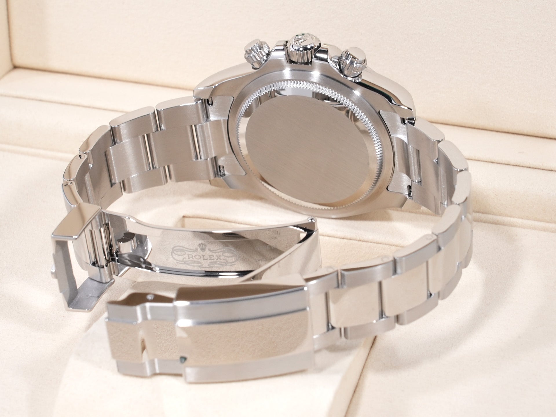 Rolex Daytona Ref. 126500LN Stainless Steel Black Dial, Unused.  (9dpt3ftz appears to be an internal reference number and not part of the product description)