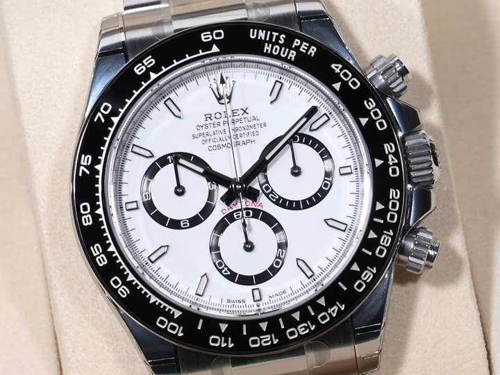 Rolex Daytona Ref. 126500LN Stainless Steel White Dial Unused jc56ay7q