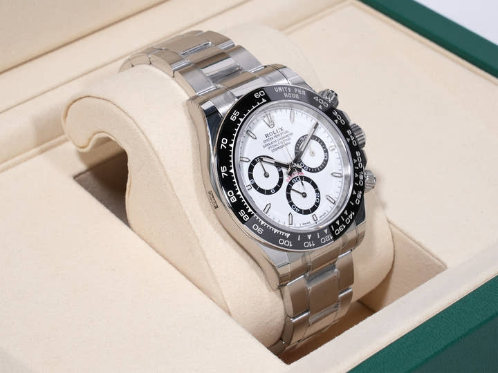 Rolex Daytona Ref. 126500LN Stainless Steel White Dial Unused jc56ay7q