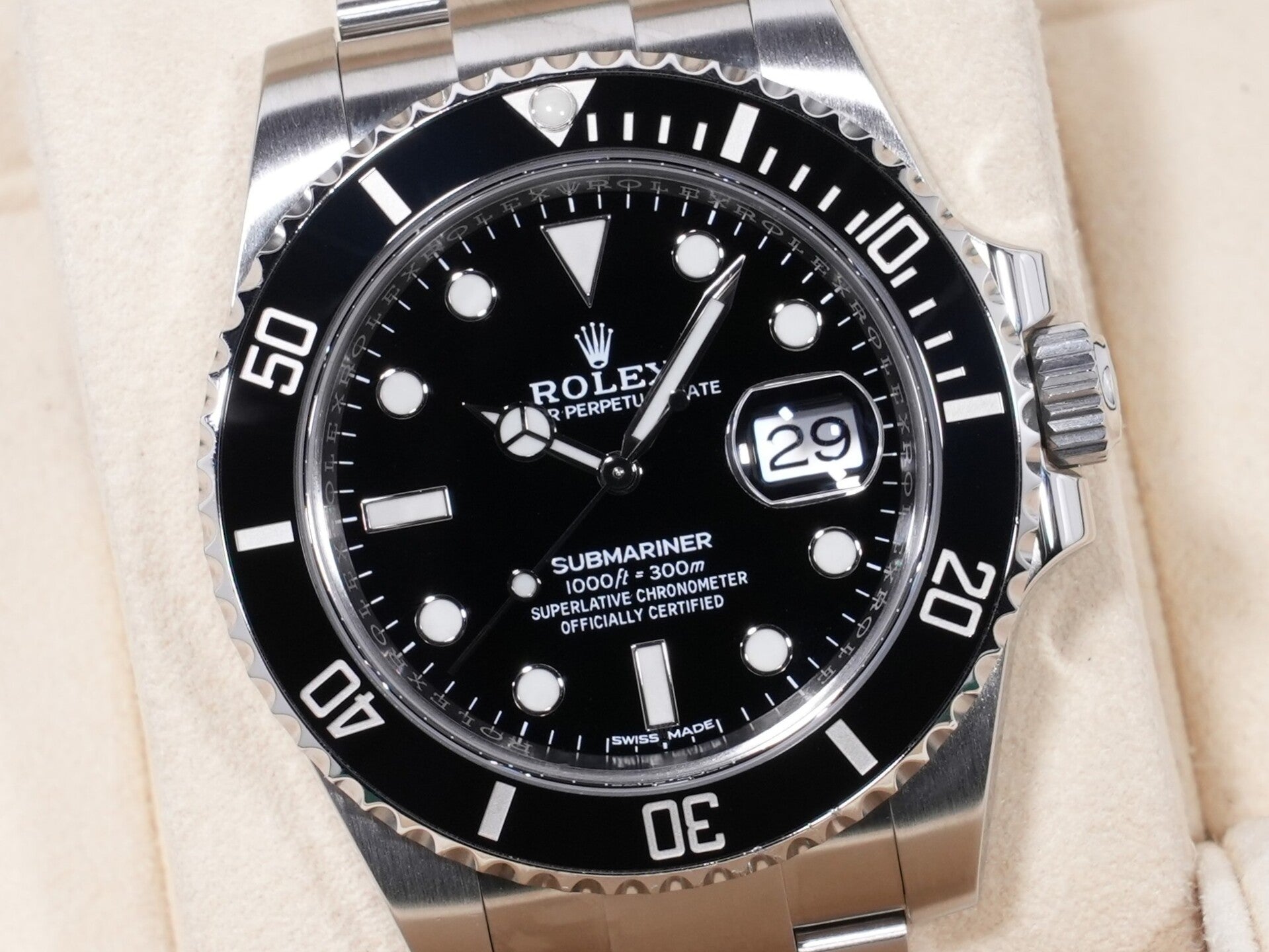 ロレックス サブマリーナー デイト Ref.116610LN ステンレススチール ブラック文字盤 美中古 yui4aeqg