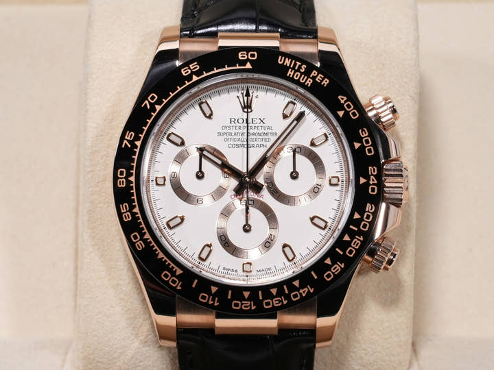 ロレックス デイトナ Ref.116515LN エバーローズゴールド アイボリー文字盤 美中古 998vgnta