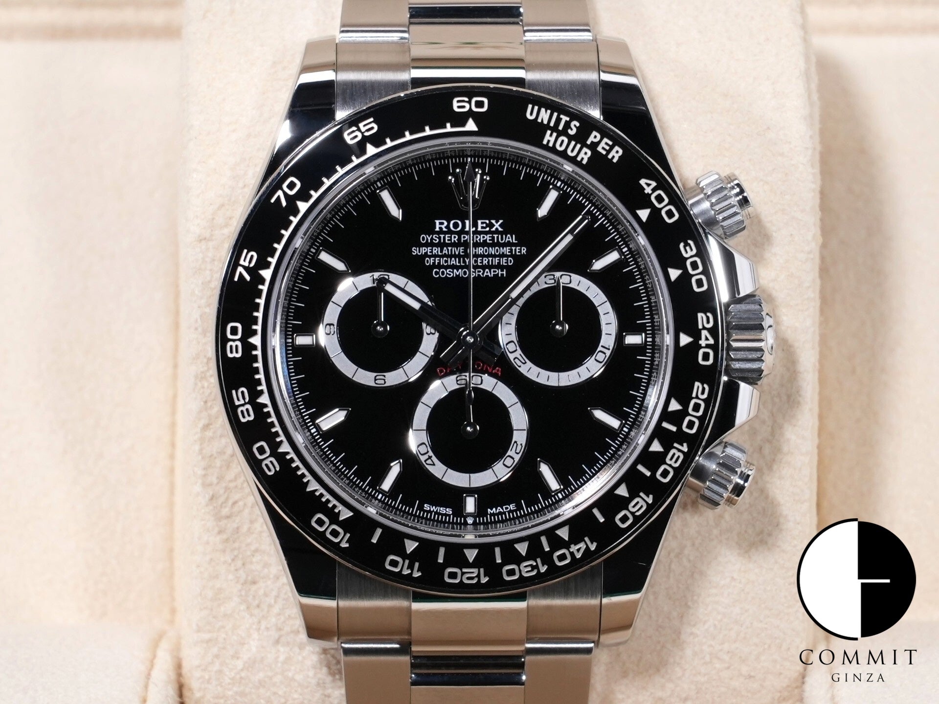 ロレックス デイトナ Ref.126500LN ステンレススチール ブラック文字盤 中古 ssv9vns5