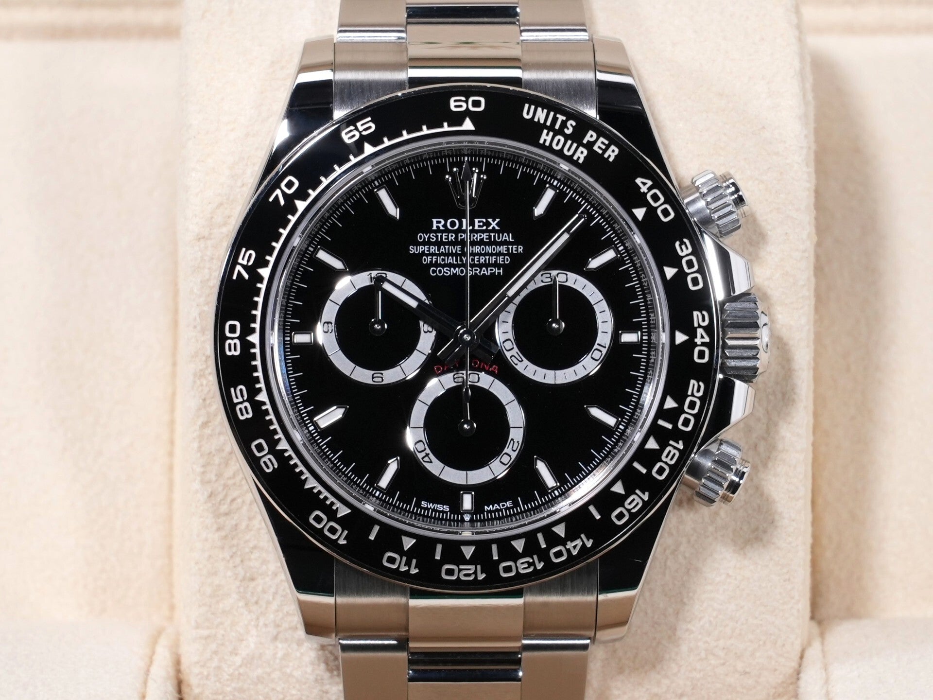 ロレックス デイトナ Ref.126500LN ステンレススチール ブラック文字盤 中古 ssv9vns5