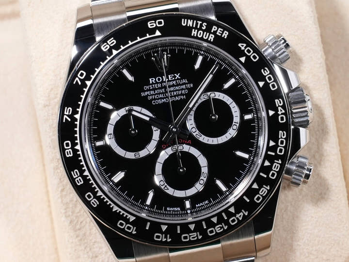 ロレックス デイトナ Ref.126500LN ステンレススチール ブラック文字盤 中古 ssv9vns5