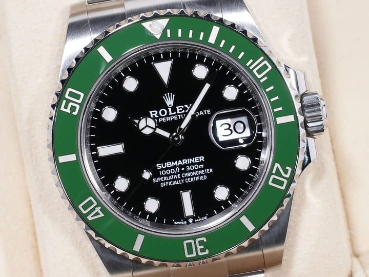 ロレックス サブマリーナー デイト Ref.126610LV ステンレススチール ブラック文字盤 美中古 oxscoivv