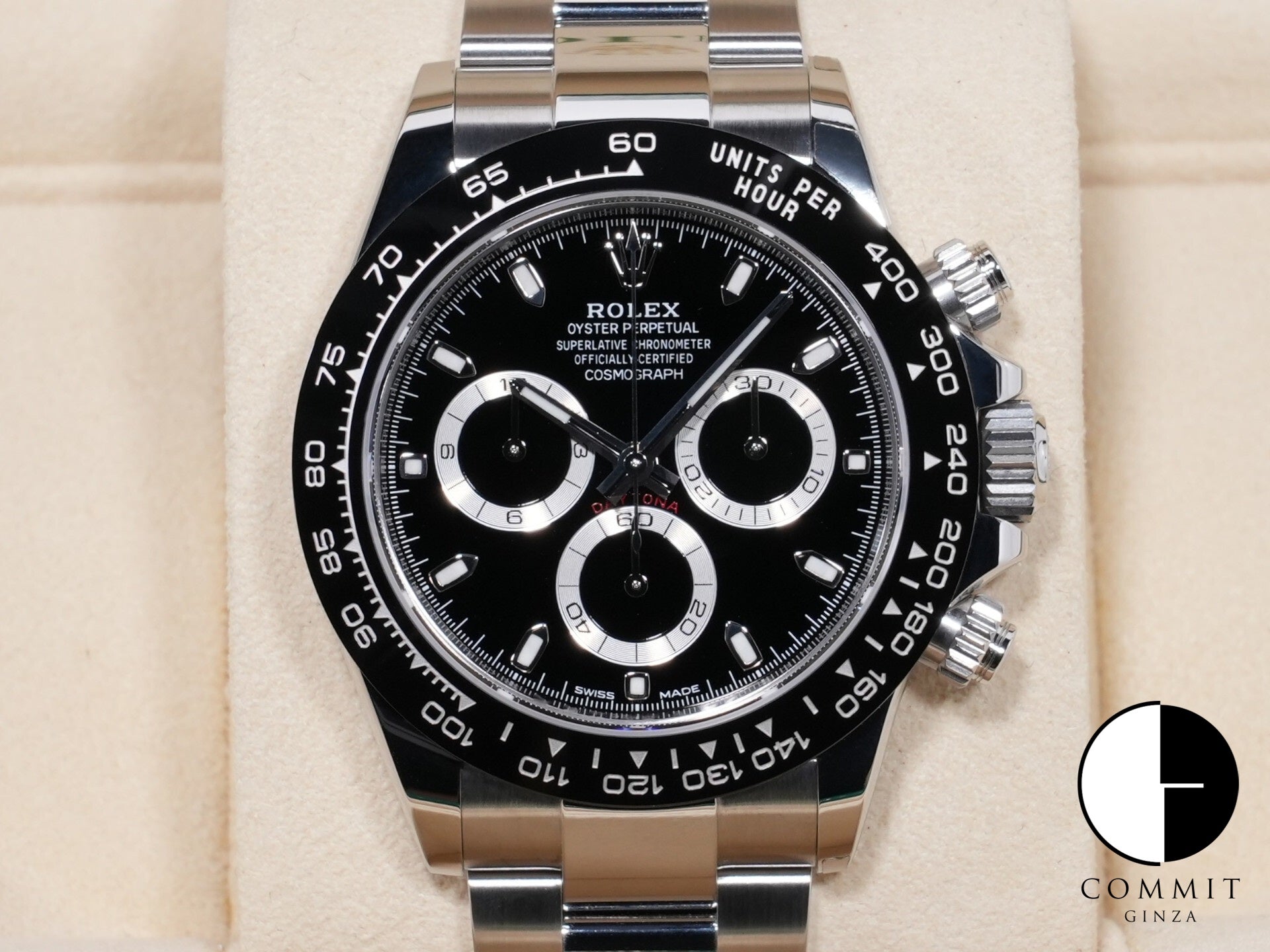 ロレックス デイトナ Ref.116500LN ステンレススチール ブラック文字盤 未使用 mfwtq4no