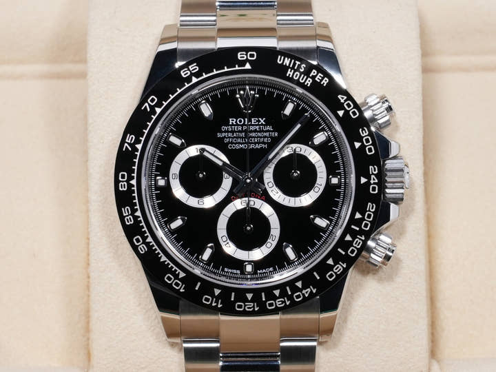 ロレックス デイトナ Ref.116500LN ステンレススチール ブラック文字盤 未使用 mfwtq4no