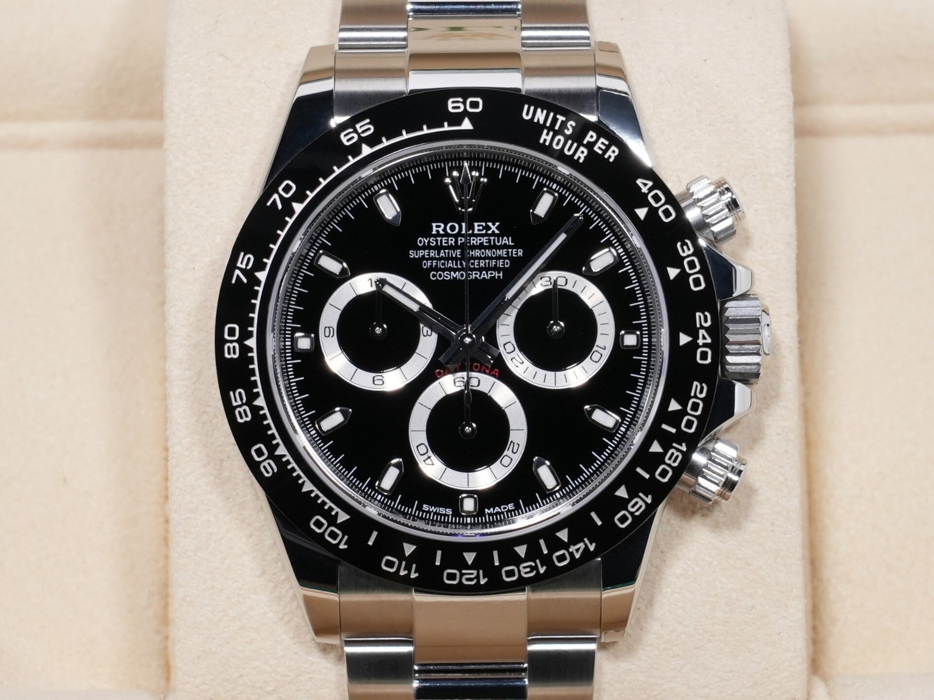 ロレックス デイトナ Ref.116500LN ステンレススチール ブラック文字盤 未使用 mfwtq4no