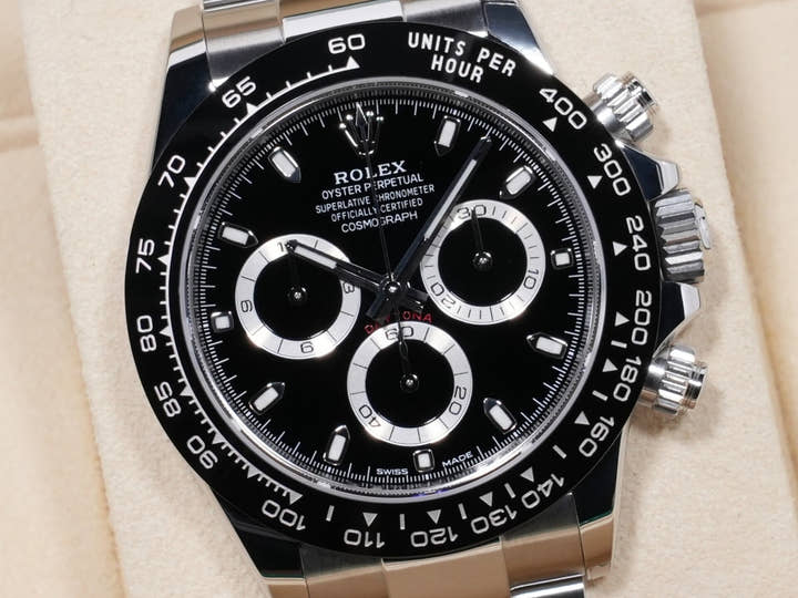 ロレックス デイトナ Ref.116500LN ステンレススチール ブラック文字盤 未使用 mfwtq4no