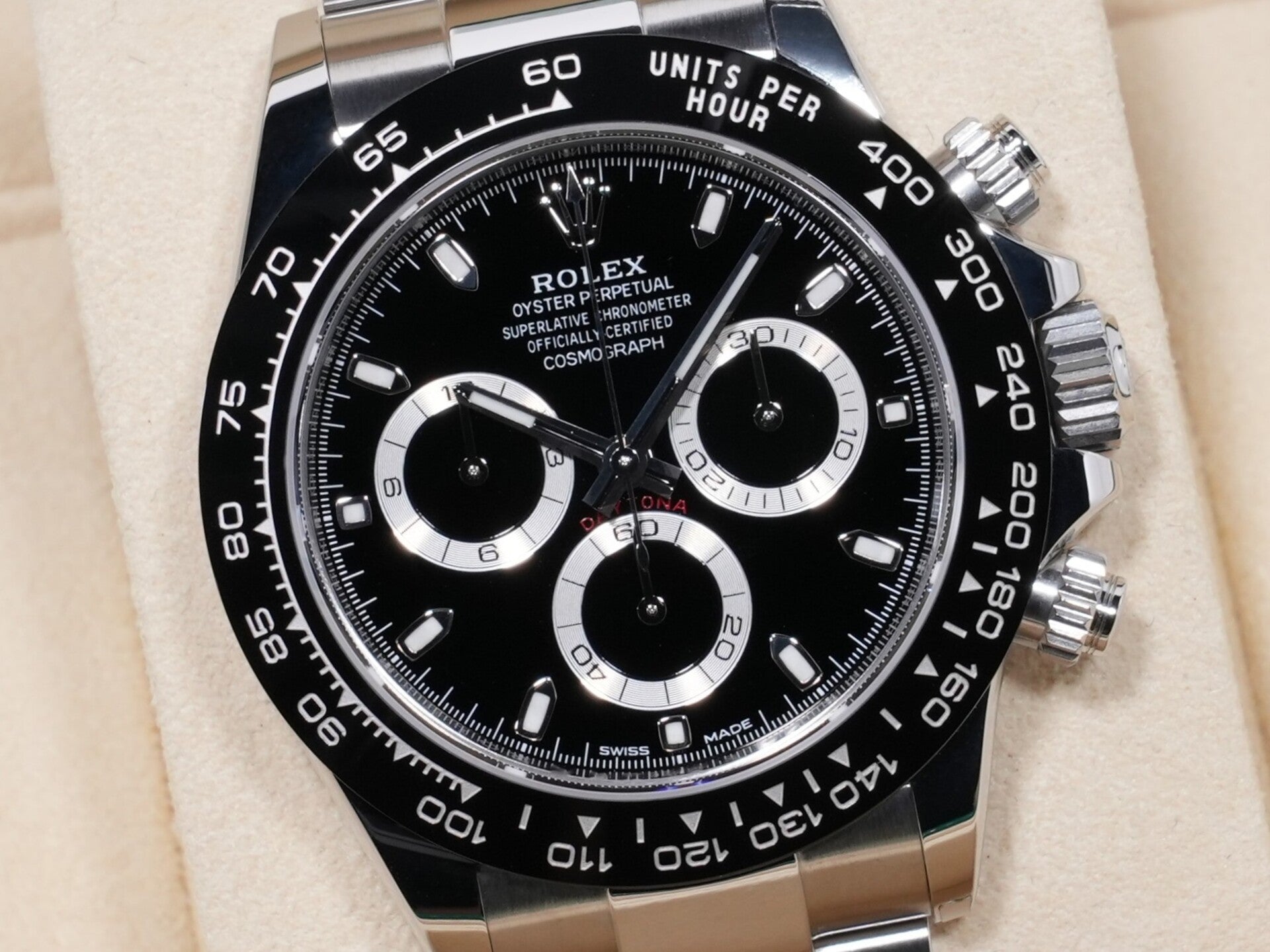 ロレックス デイトナ Ref.116500LN ステンレススチール ブラック文字盤 未使用 mfwtq4no