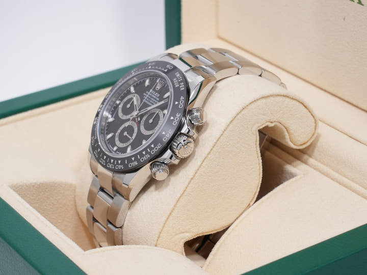 ロレックス デイトナ Ref.116500LN ステンレススチール ブラック文字盤 未使用 mfwtq4no