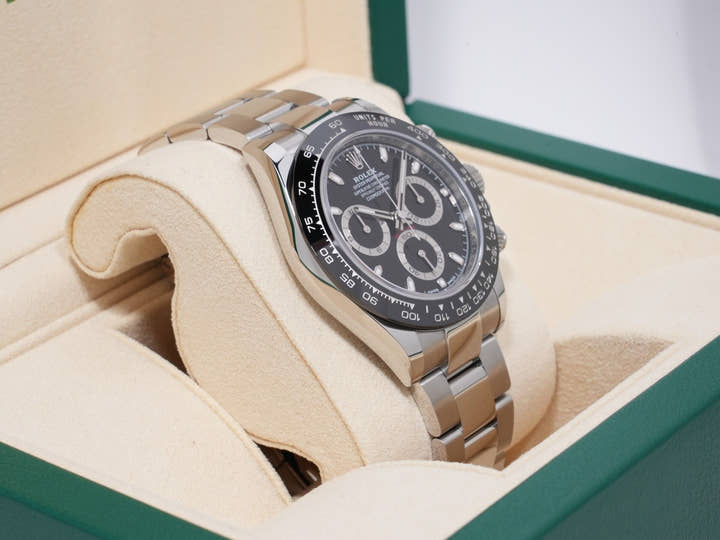 ロレックス デイトナ Ref.116500LN ステンレススチール ブラック文字盤 未使用 mfwtq4no