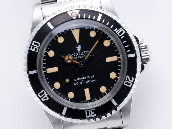 ロレックス サブマリーナー Ref.5513 ステンレススチール ブラック文字盤 中古 ehrnoroe