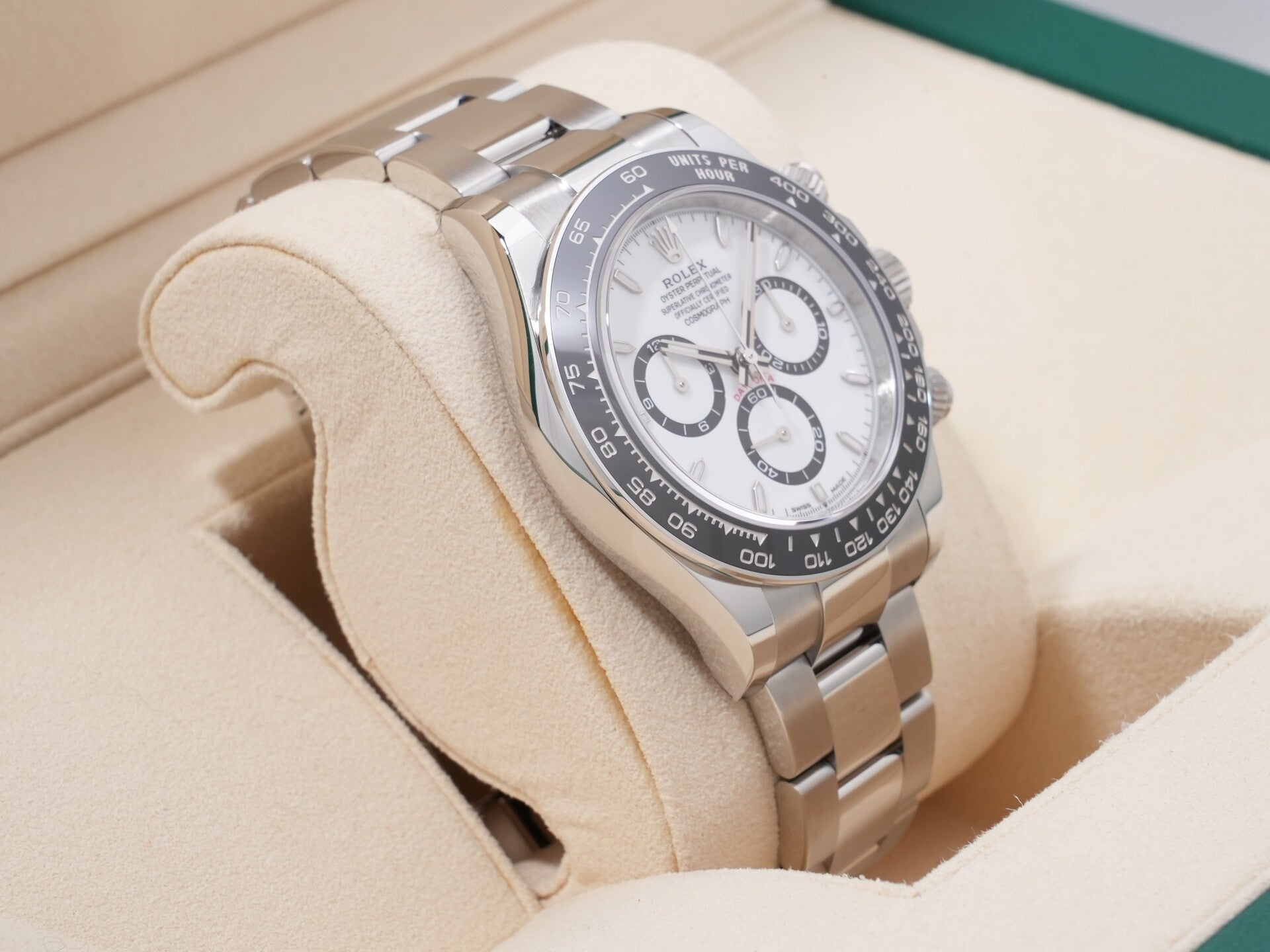 ロレックス デイトナ Ref.126500LN ステンレススチール ホワイト文字盤 未使用 2ksipj3d