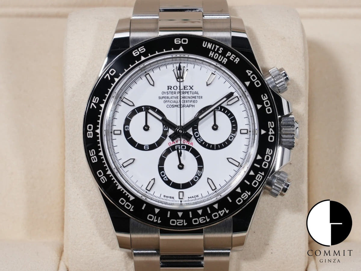 ロレックス デイトナ Ref.126500LN ステンレススチール ホワイト文字盤 中古 e7oqpuar