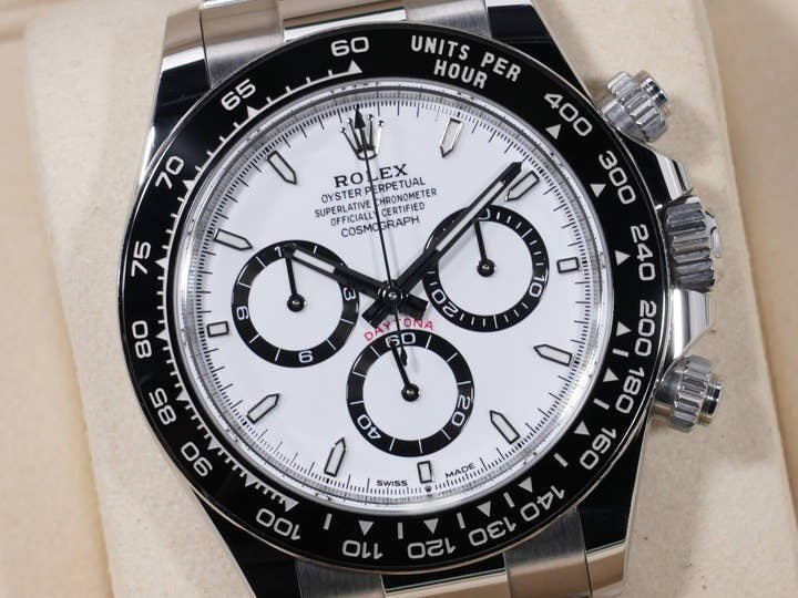 ロレックス デイトナ Ref.126500LN ステンレススチール ホワイト文字盤 中古 e7oqpuar