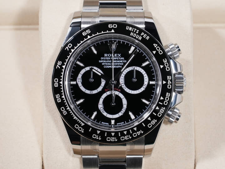ロレックス デイトナ Ref.126500LN ステンレススチール ブラック文字盤 未使用 kjqwfvip