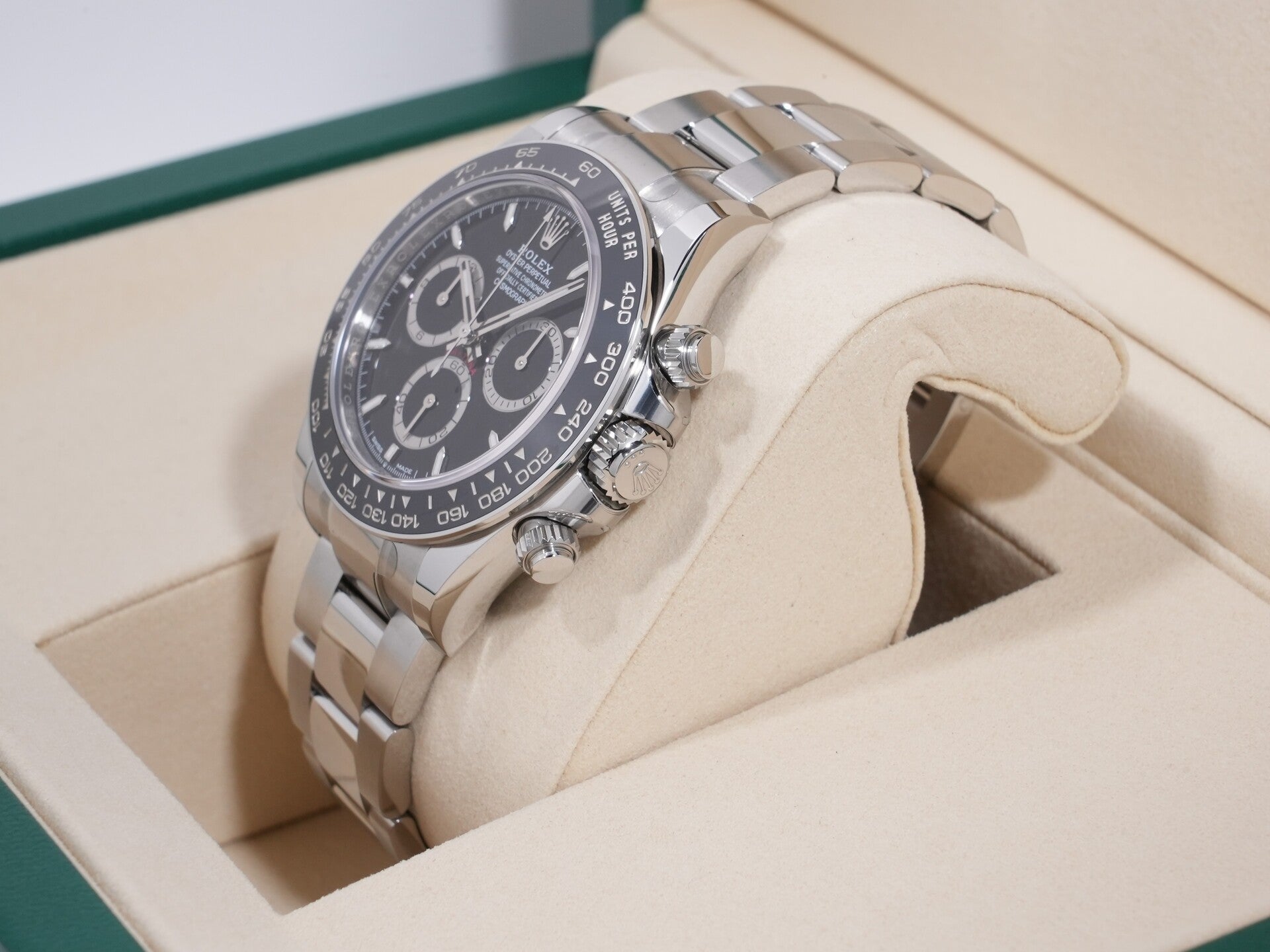 ロレックス デイトナ Ref.126500LN ステンレススチール ブラック文字盤 未使用 kjqwfvip