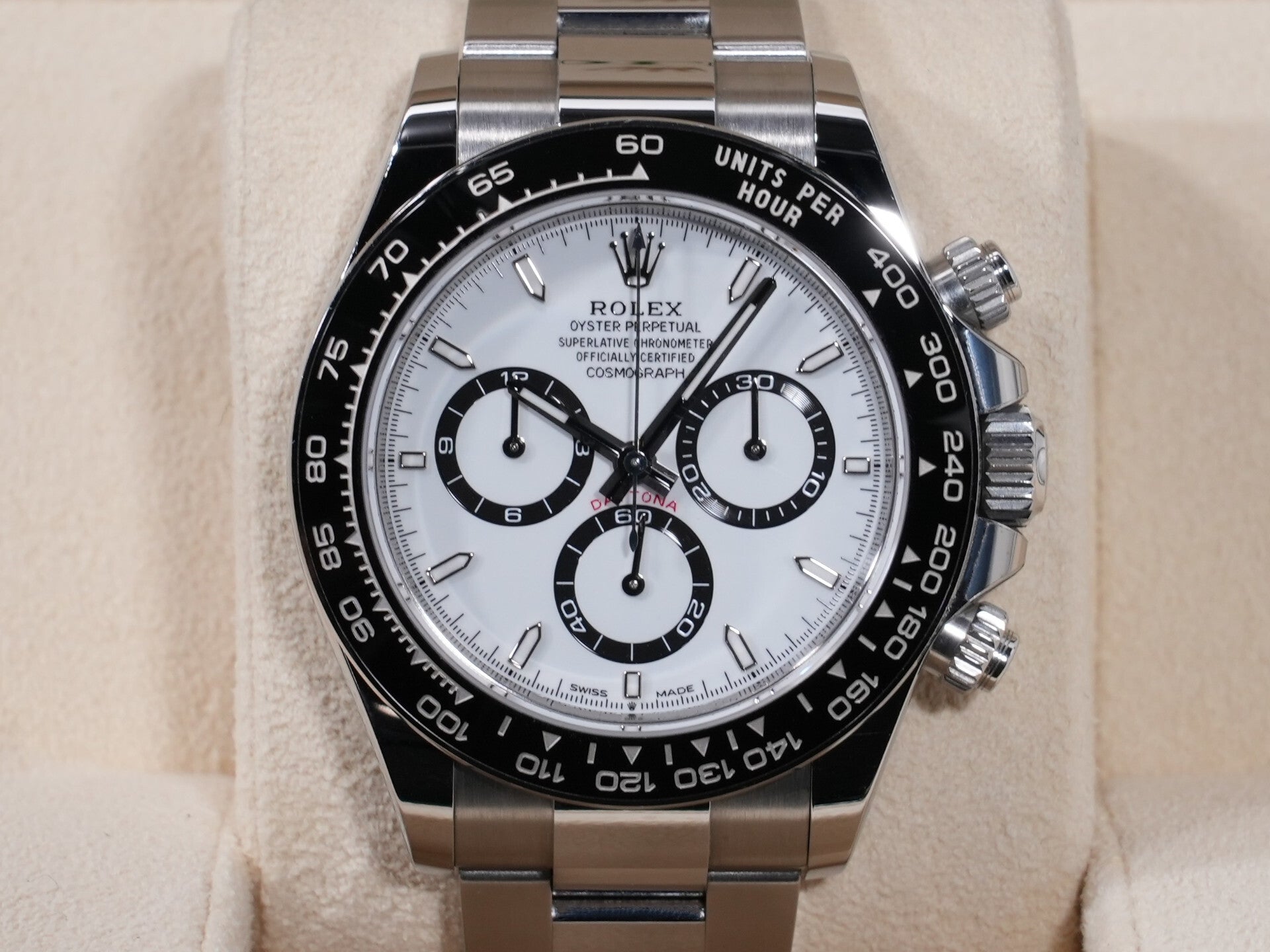 ロレックス デイトナ Ref.126500LN ステンレススチール ホワイト文字盤 中古 grt6epiq
