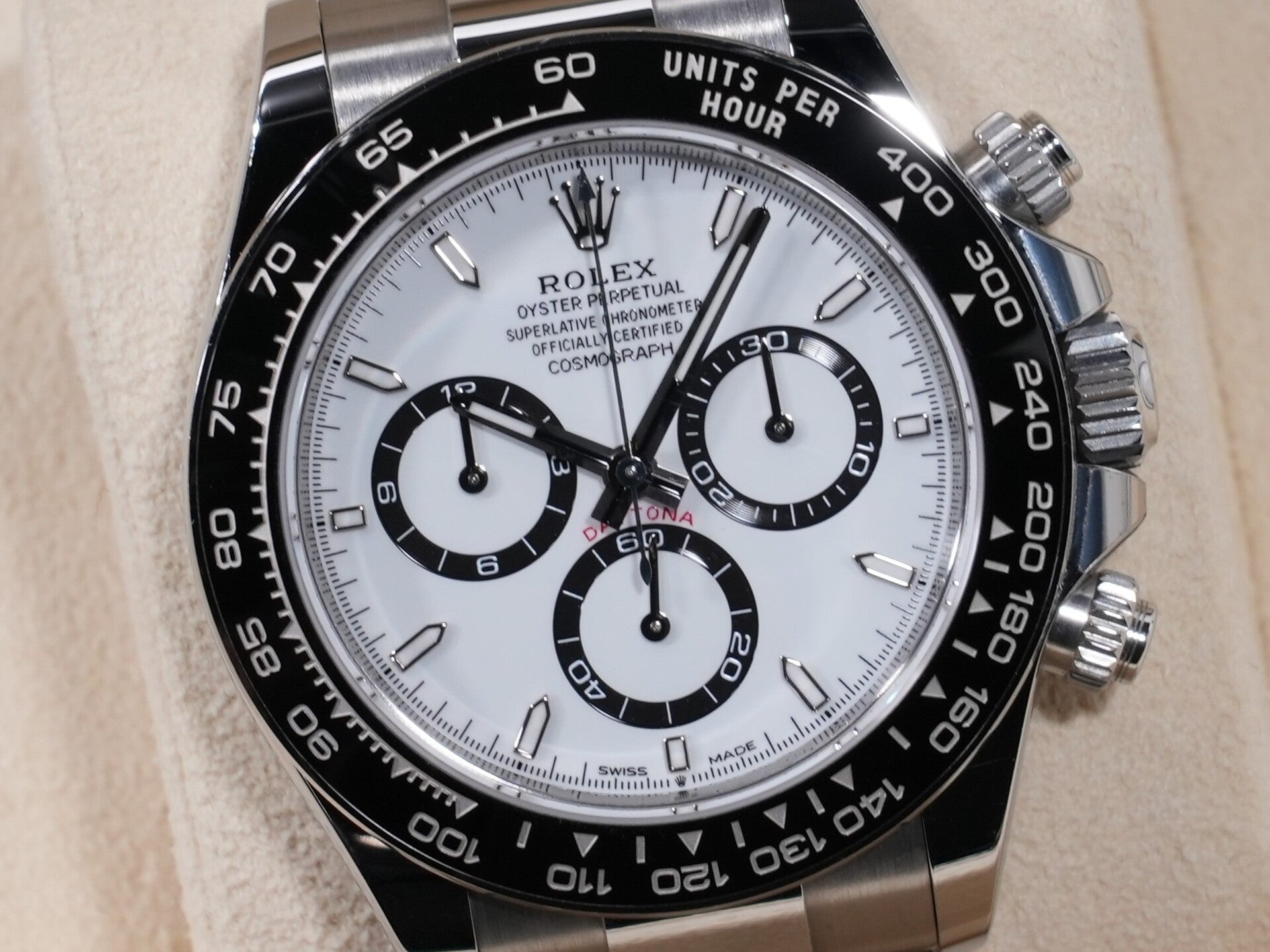 ロレックス デイトナ Ref.126500LN ステンレススチール ホワイト文字盤 中古 grt6epiq