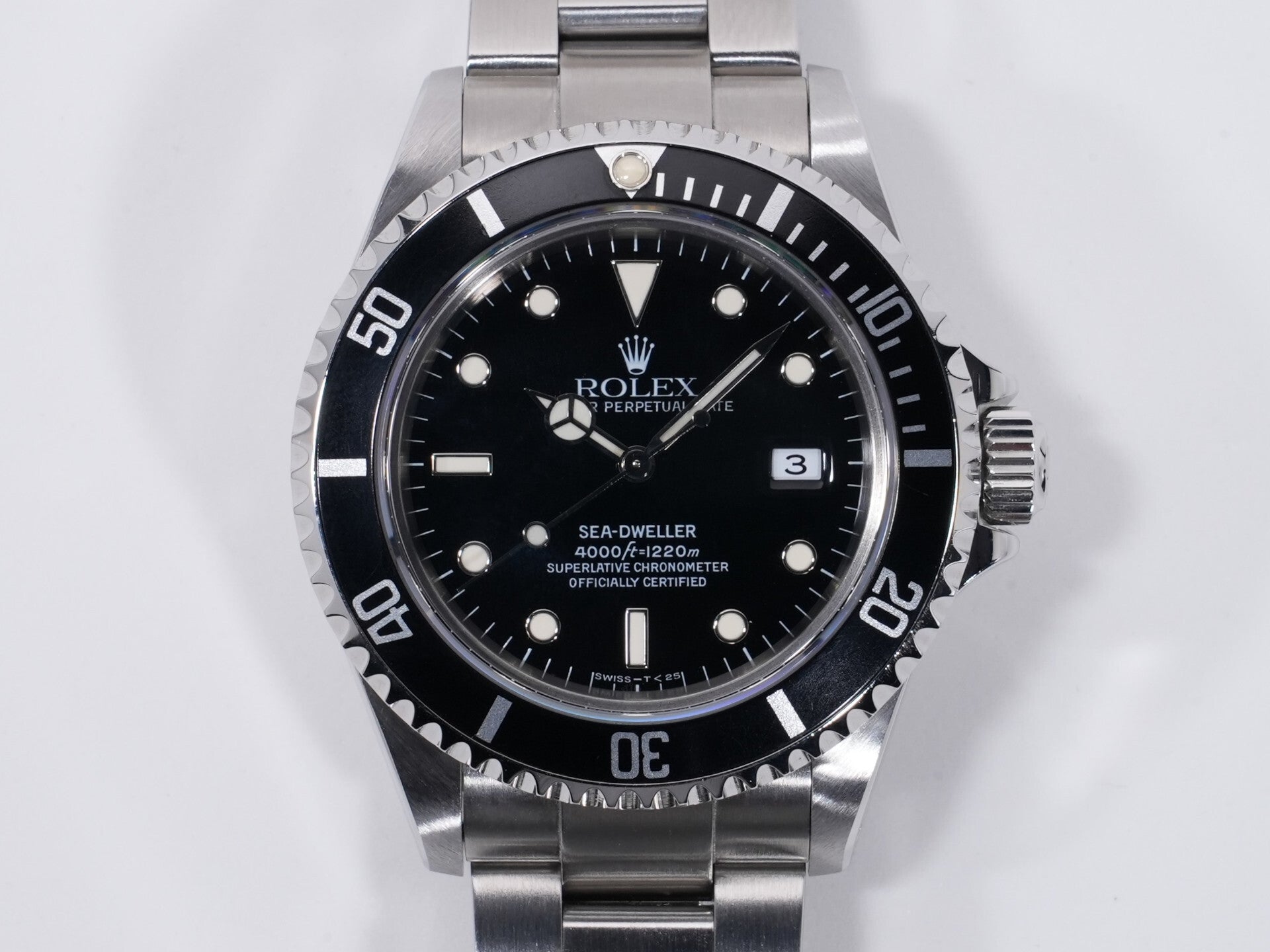 ロレックス シードゥエラー Ref.16600 ステンレススチール ブラック文字盤 美中古 54x38p7w