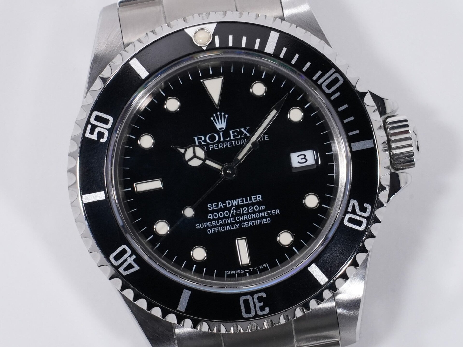 ロレックス シードゥエラー Ref.16600 ステンレススチール ブラック文字盤 美中古 54x38p7w