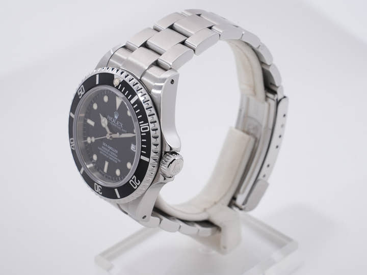 ロレックス シードゥエラー Ref.16600 ステンレススチール ブラック文字盤 美中古 54x38p7w