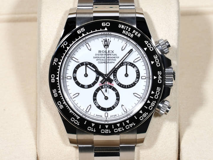 ロレックス デイトナ Ref.126500LN ステンレススチール ホワイト文字盤 未使用 dbyqnu84