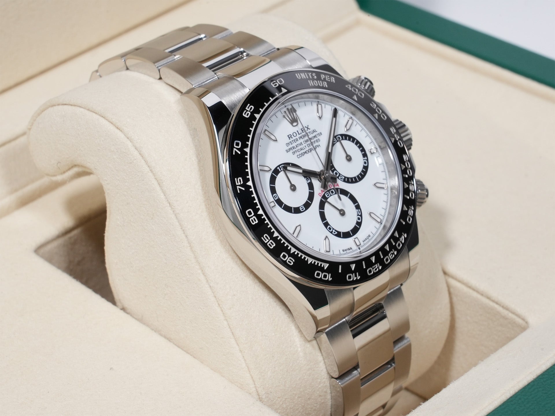 ロレックス デイトナ Ref.126500LN ステンレススチール ホワイト文字盤 未使用 dbyqnu84