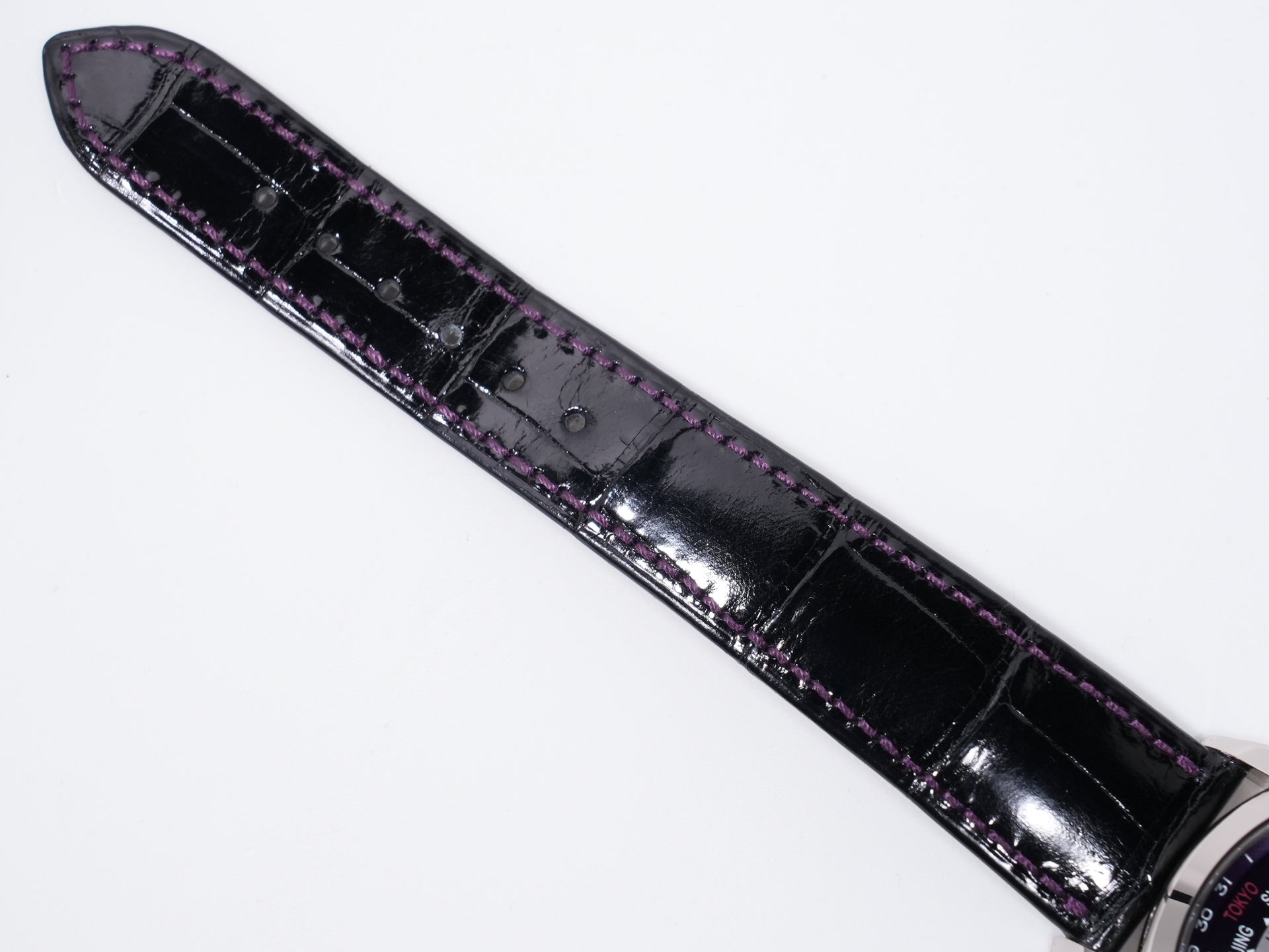 パテックフィリップ コンプリケーション ワールドタイム デイト Ref.5330G-010 ホワイトゴールド パープル文字盤 極美品 4h68crem