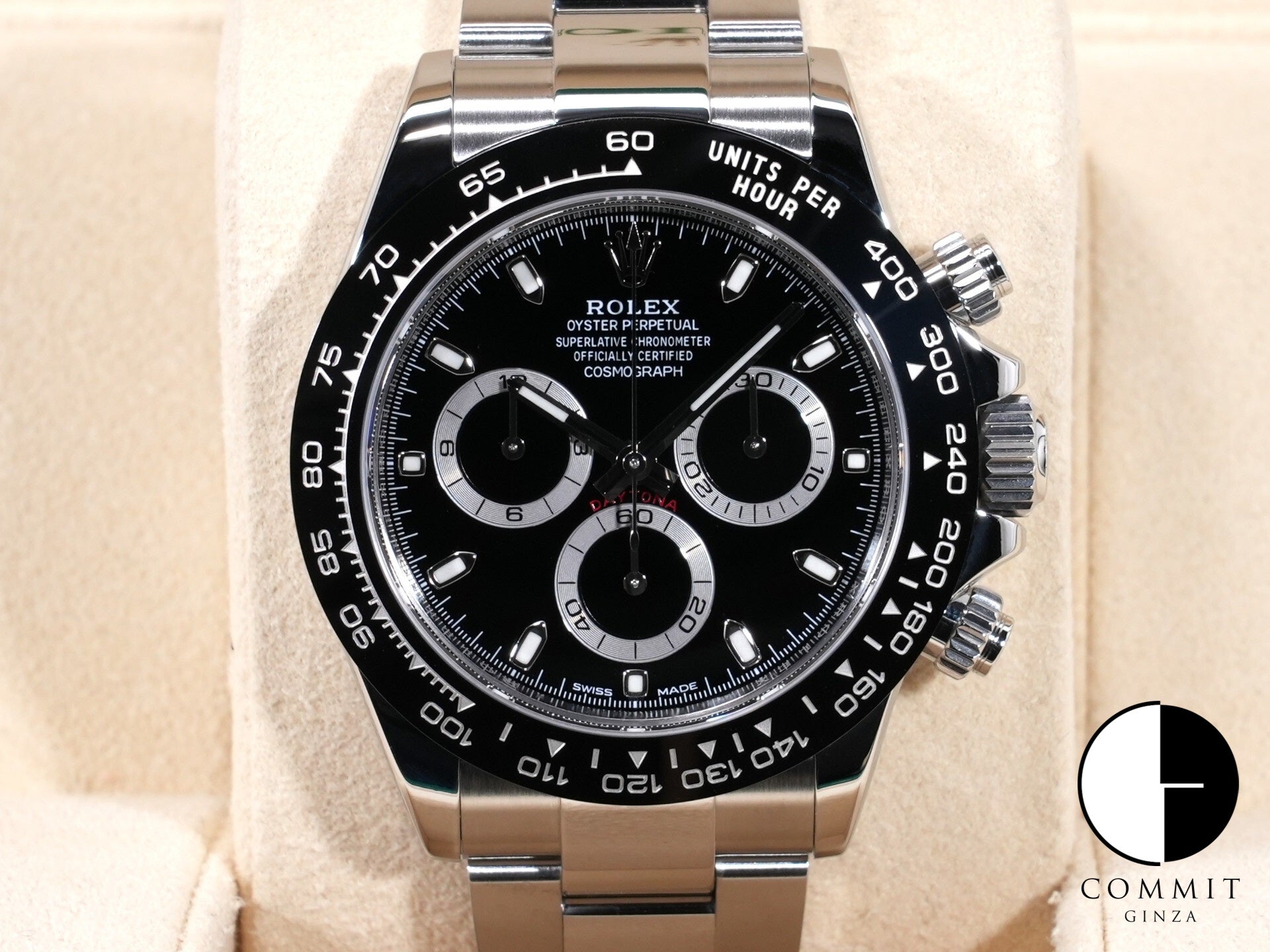 ロレックス デイトナ Ref.116500LN ステンレススチール ブラック文字盤 美品 8ss2qjaj