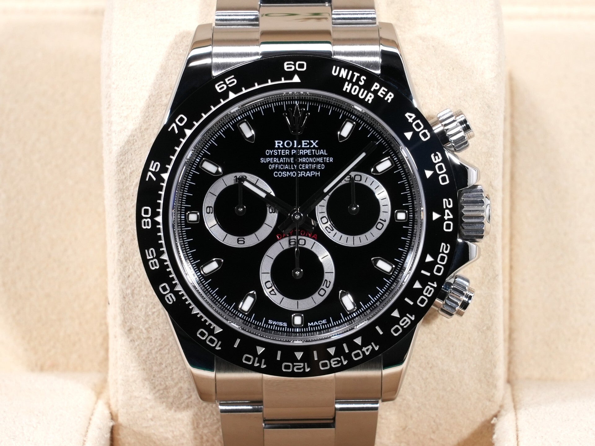 ロレックス デイトナ Ref.116500LN ステンレススチール ブラック文字盤 美品 8ss2qjaj