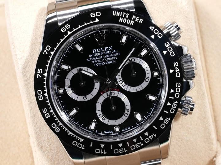 ロレックス デイトナ Ref.116500LN ステンレススチール ブラック文字盤 美品 8ss2qjaj