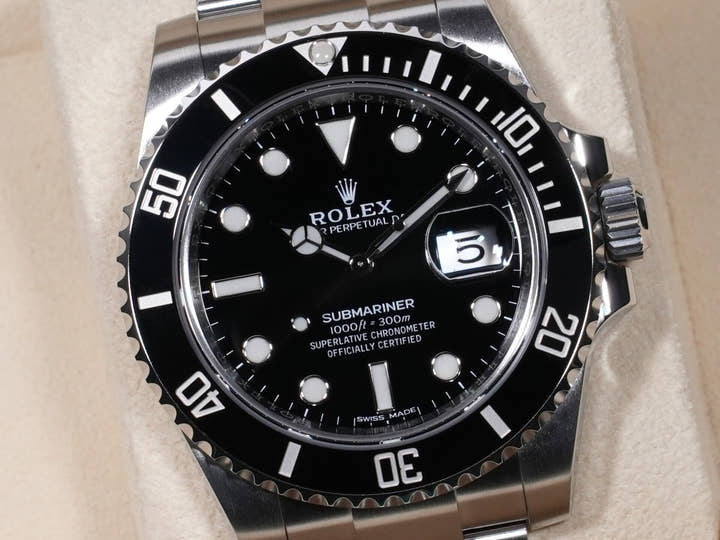ロレックス サブマリーナー デイト Ref.116610LN ステンレススチール ブラック文字盤 美品 uan3n9ag