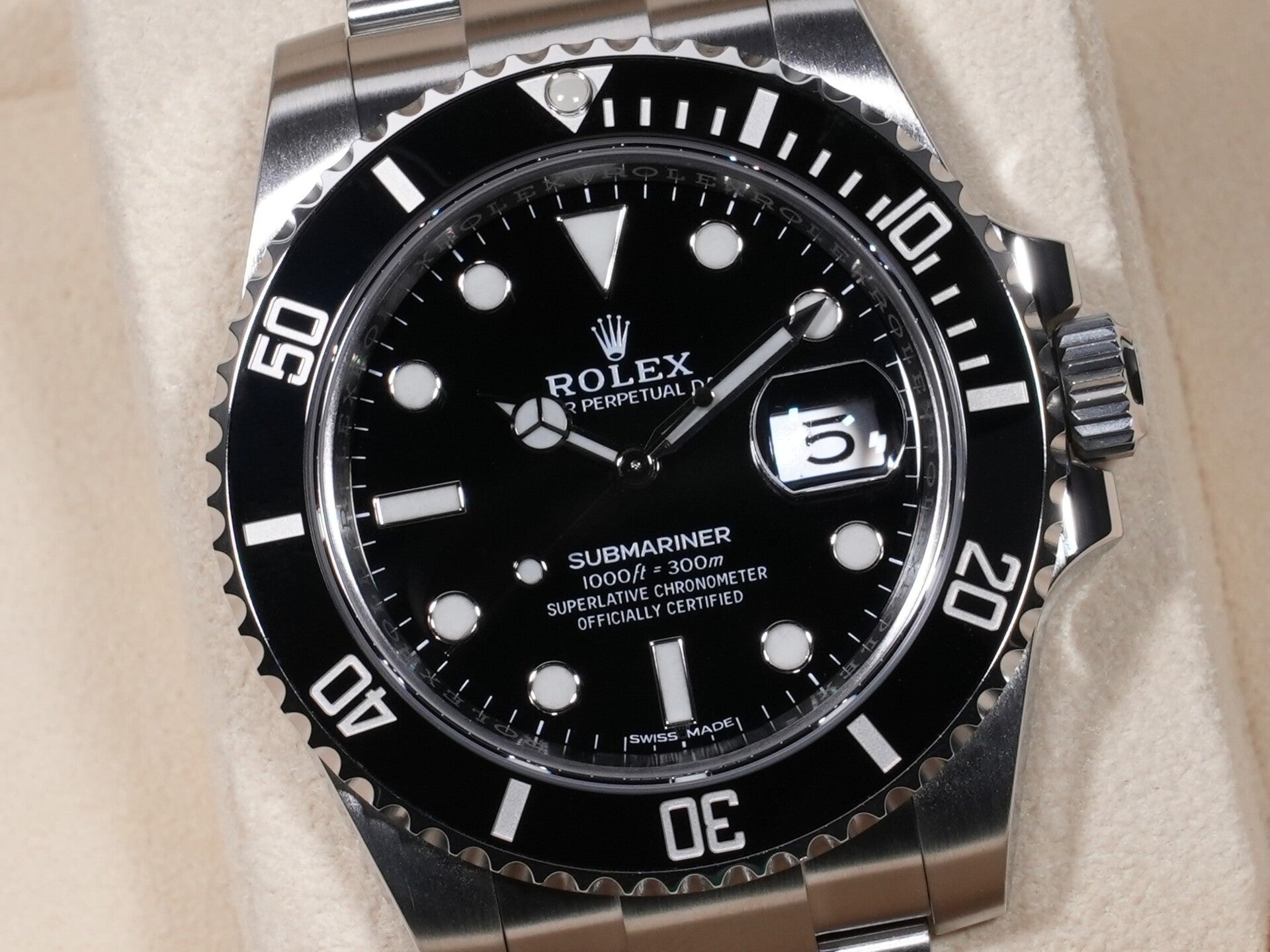 ロレックス サブマリーナー デイト Ref.116610LN ステンレススチール ブラック文字盤 美品 uan3n9ag