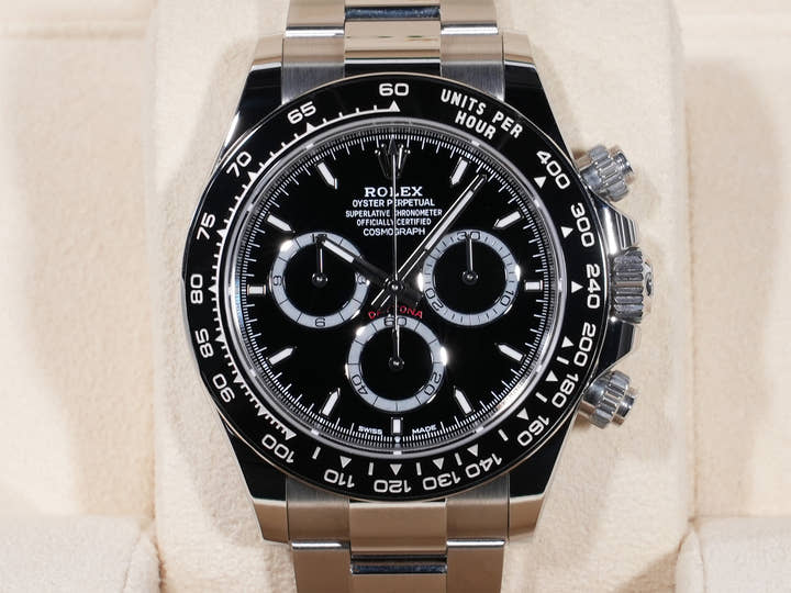 ロレックス デイトナ Ref.126500LN ステンレススチール ブラック文字盤 美中古 vbs3vnzu