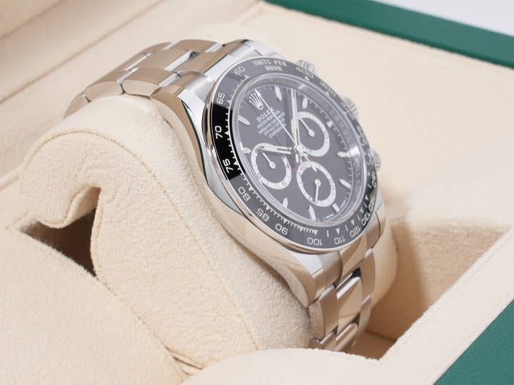 ロレックス デイトナ Ref.126500LN ステンレススチール ブラック文字盤 美中古 vbs3vnzu
