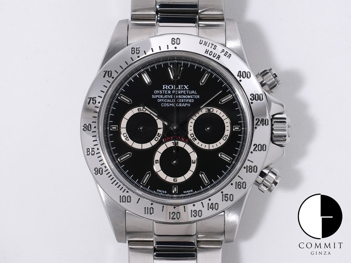 ロレックス デイトナ エルプリメロ Ref.16520 ステンレススチール ブラック文字盤 美中古 32oinn2y