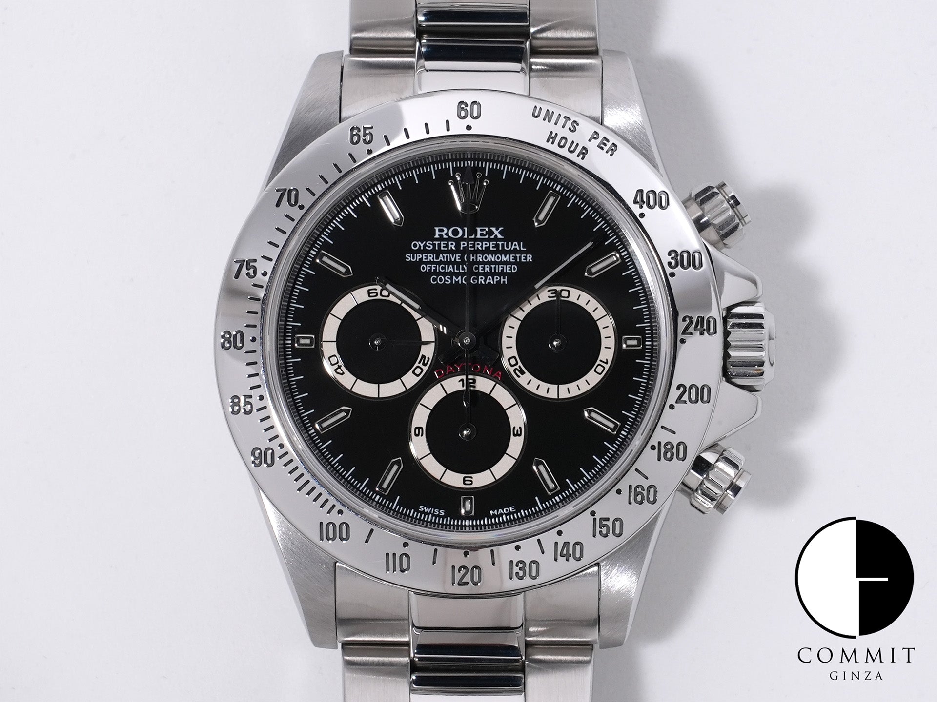 ロレックス デイトナ エルプリメロ Ref.16520 ステンレススチール ブラック文字盤 美中古 32oinn2y
