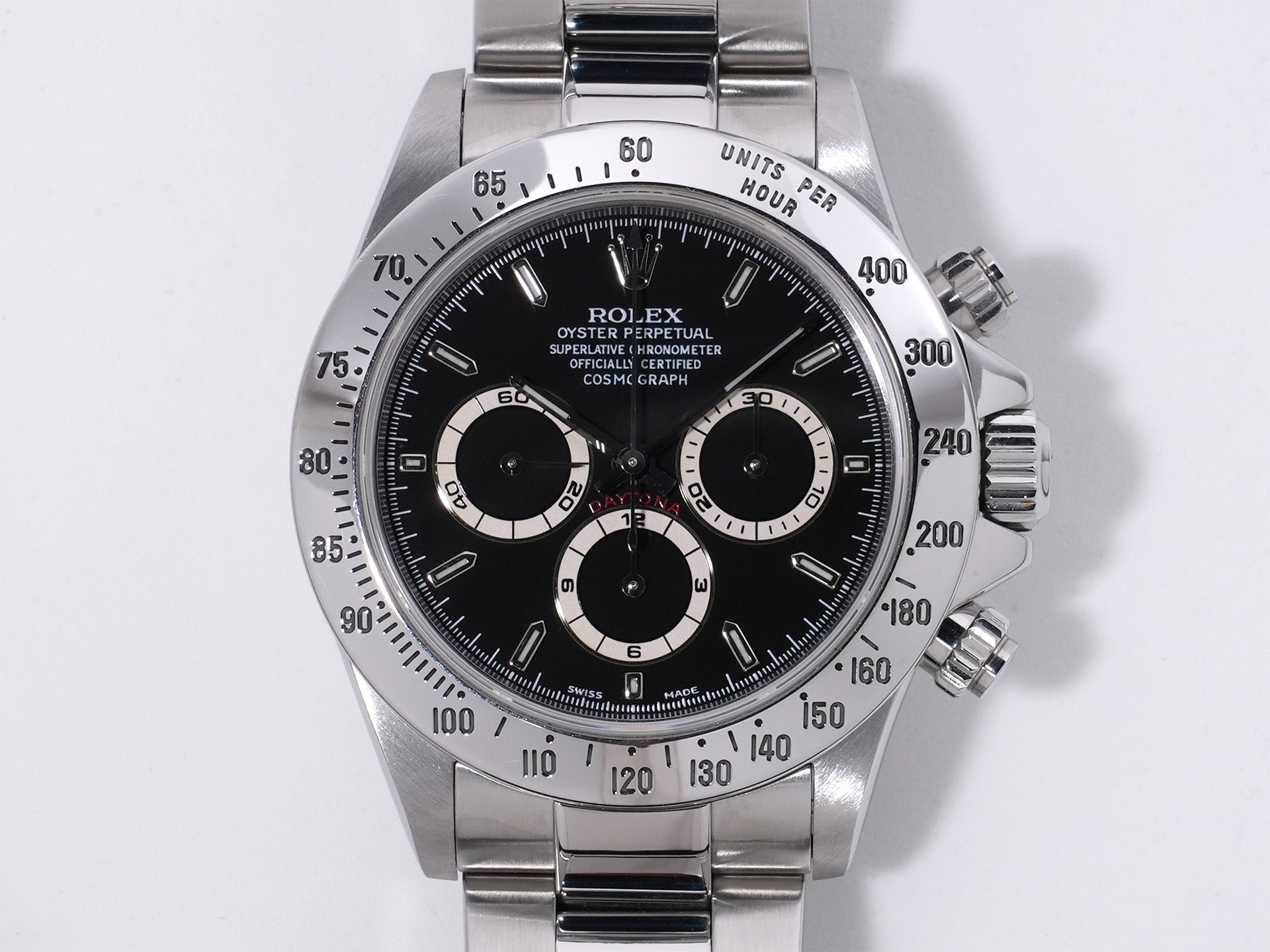 ロレックス デイトナ エルプリメロ Ref.16520 ステンレススチール ブラック文字盤 美中古 32oinn2y