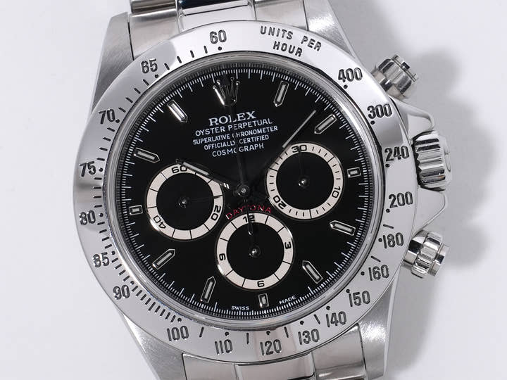 ロレックス デイトナ エルプリメロ Ref.16520 ステンレススチール ブラック文字盤 美中古 32oinn2y