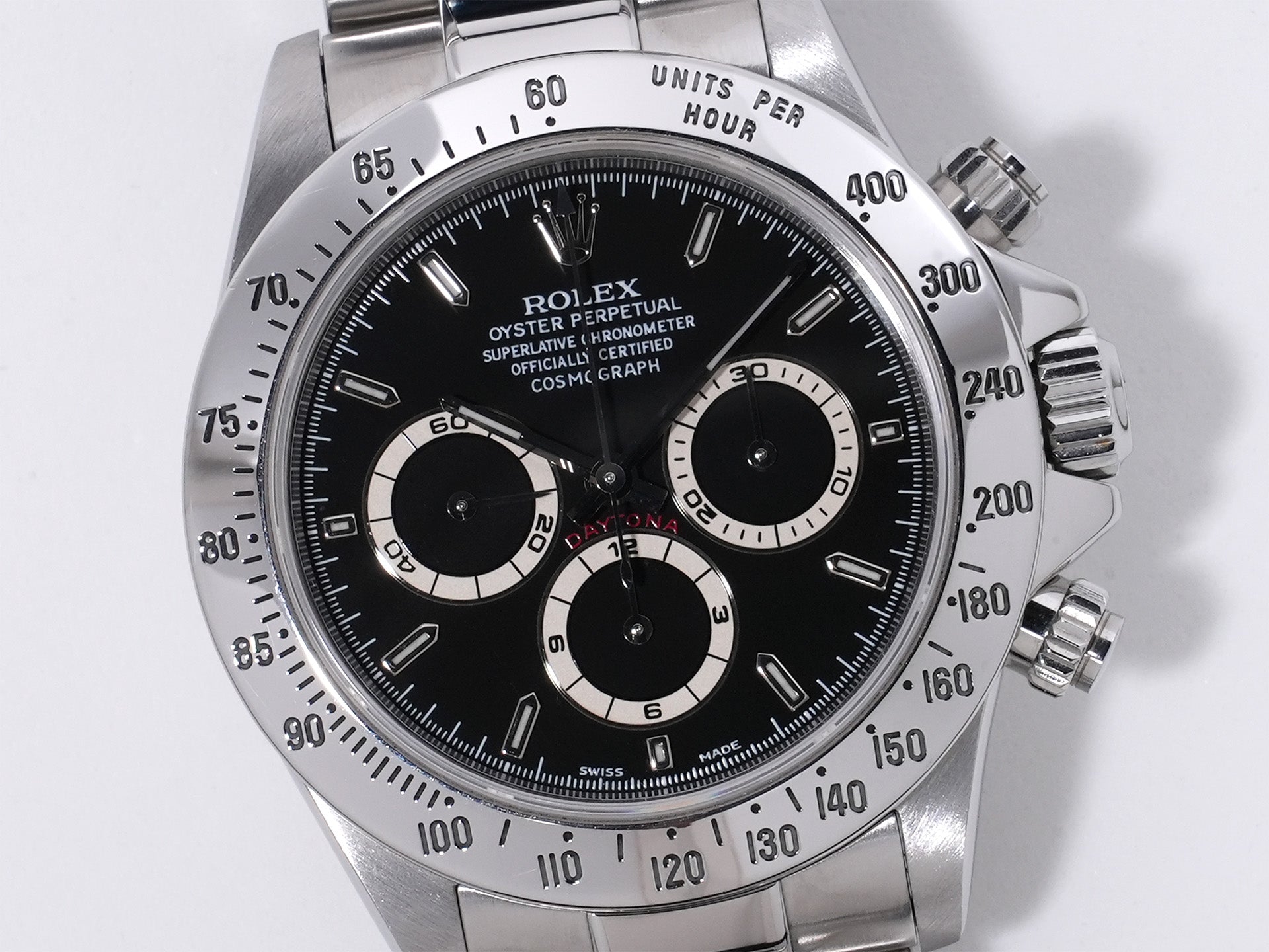 ロレックス デイトナ エルプリメロ Ref.16520 ステンレススチール ブラック文字盤 美中古 32oinn2y
