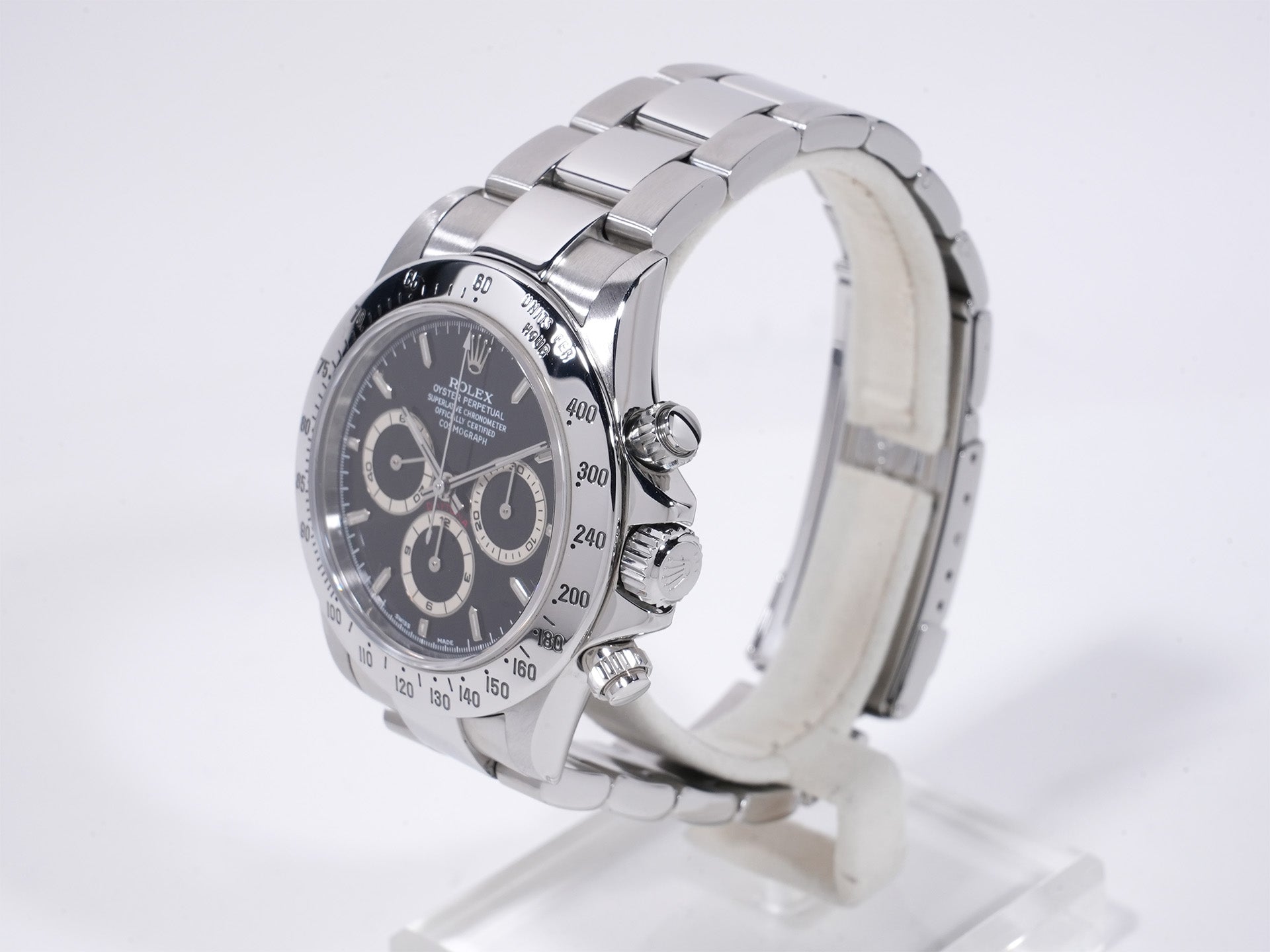 ロレックス デイトナ エルプリメロ Ref.16520 ステンレススチール ブラック文字盤 美中古 32oinn2y