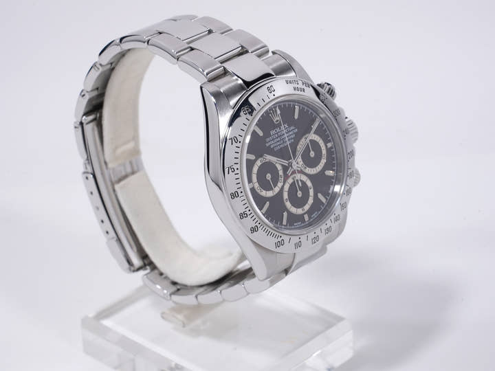 ロレックス デイトナ エルプリメロ Ref.16520 ステンレススチール ブラック文字盤 美中古 32oinn2y