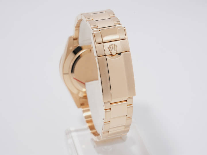 ロレックス デイトナ Ref.116528 イエローゴールド ホワイトシェルx8Pダイヤ文字盤 美中古 9jmm3tj4