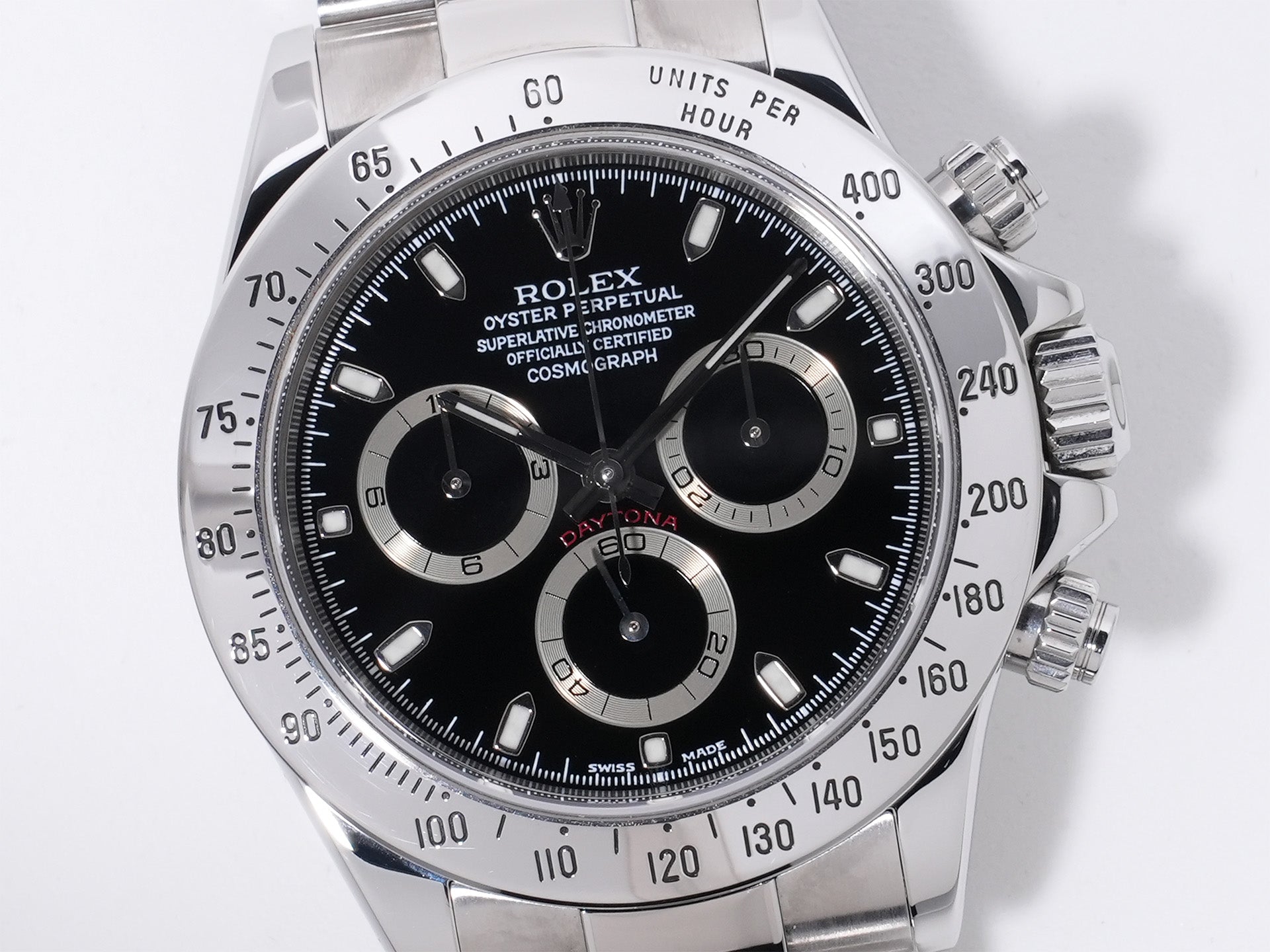 ロレックス デイトナ Ref.116520 ステンレススチール ブラック文字盤 中古 9q4fazyo